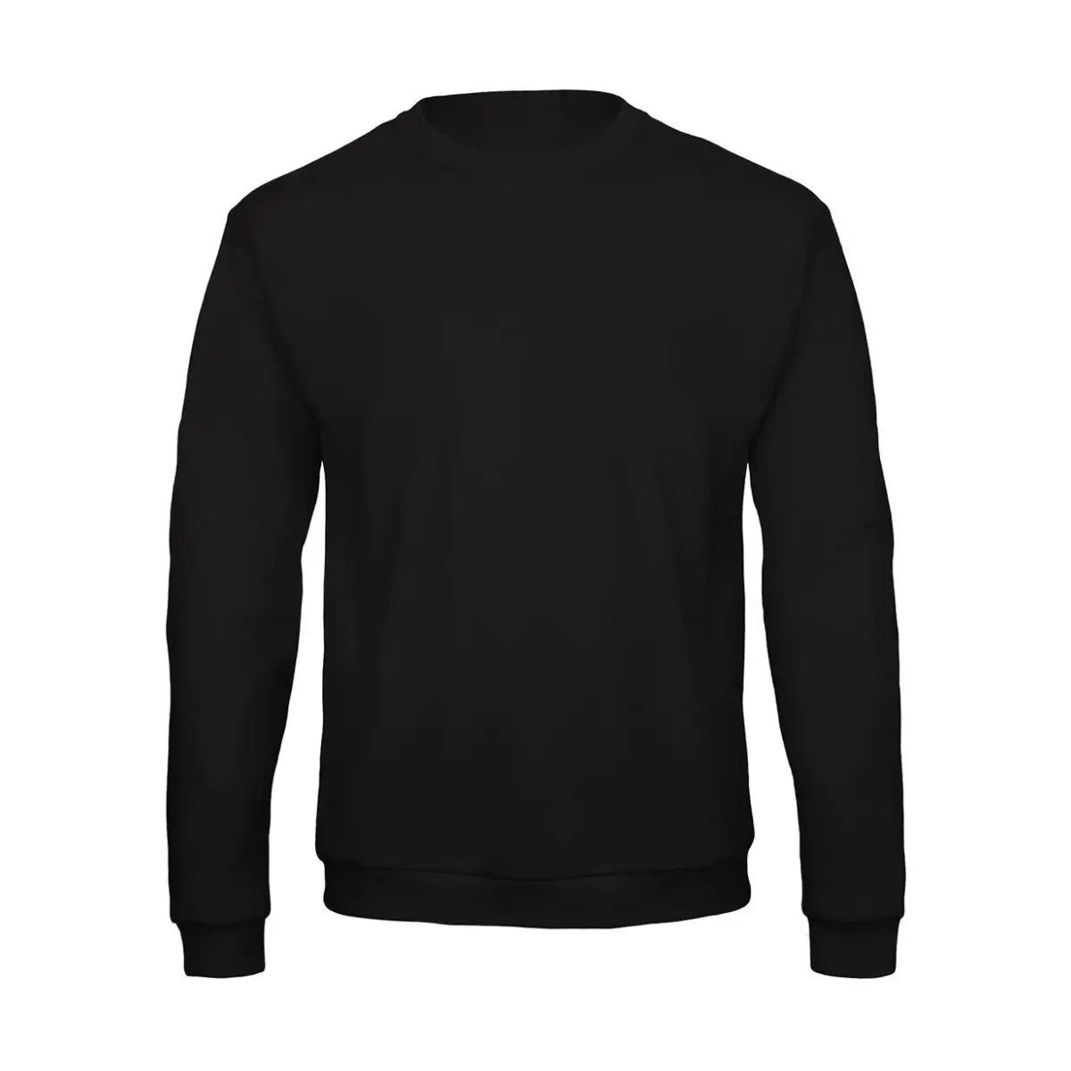 B&C ID.202 50/50 Unisex College - Musta / XS - Yritystekstiilit