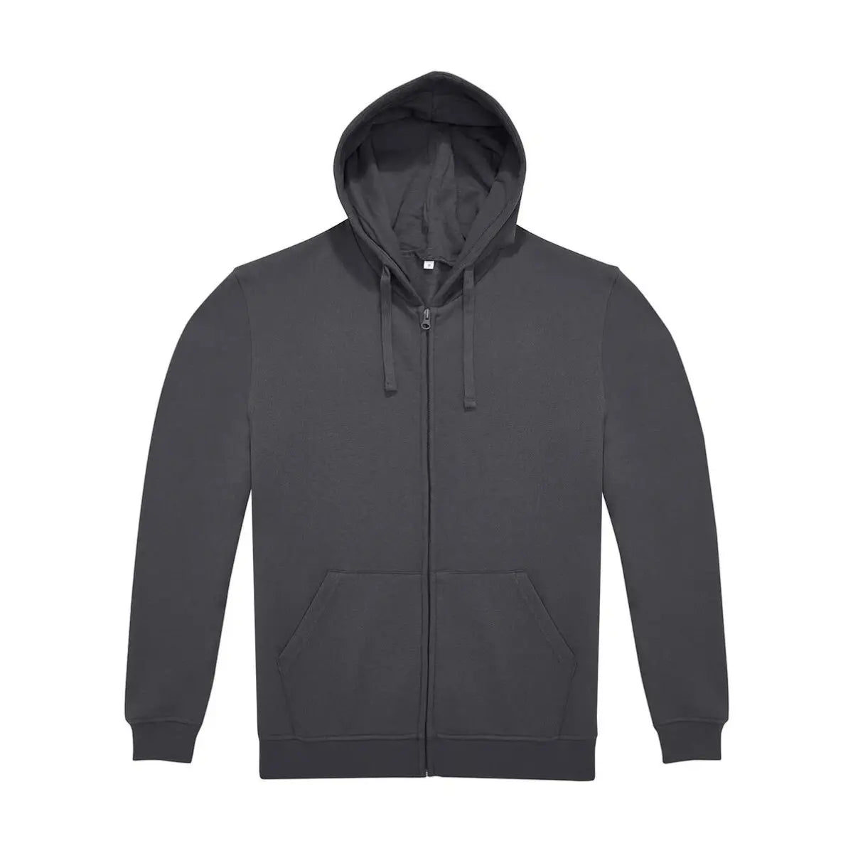 B&C ID.224 Vetoketjuhuppari - Harmaa (Dark Grey) / XS - Yritystekstiilit