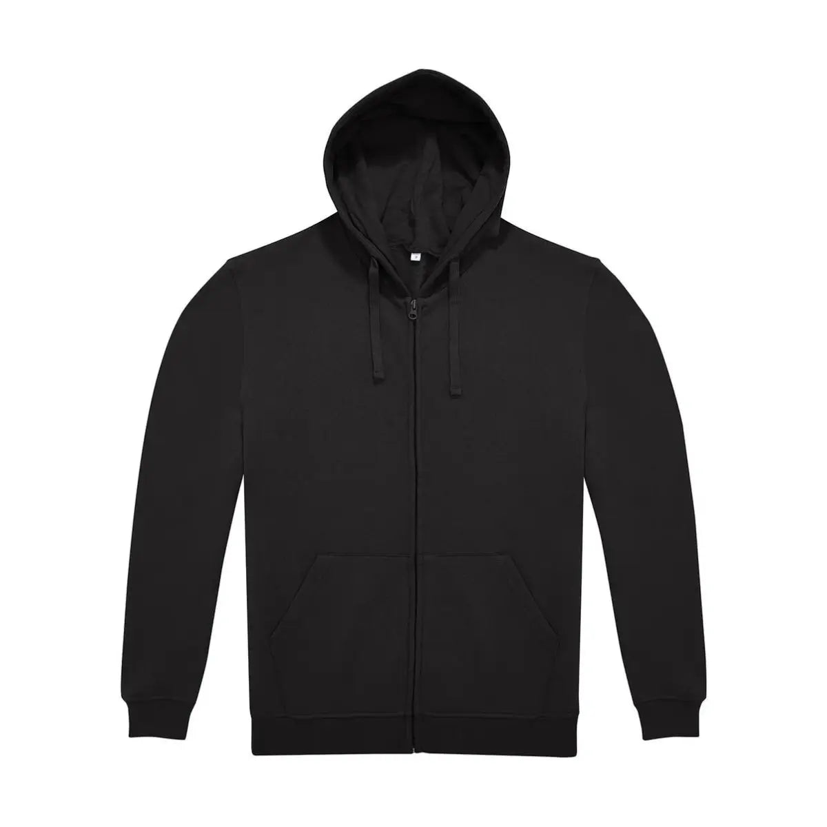 B&C ID.224 Vetoketjuhuppari - Musta / XS - Yritystekstiilit