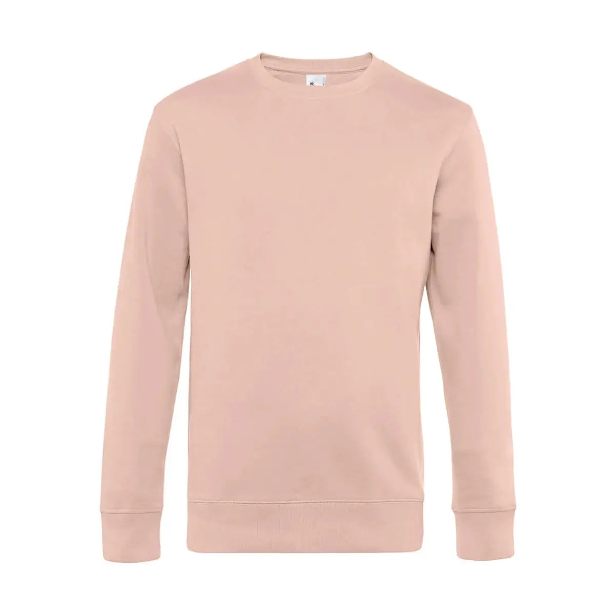 B&C KING Crew Neck_° Collegepusero - Punainen (Soft Rose) / XS - Yritystekstiilit