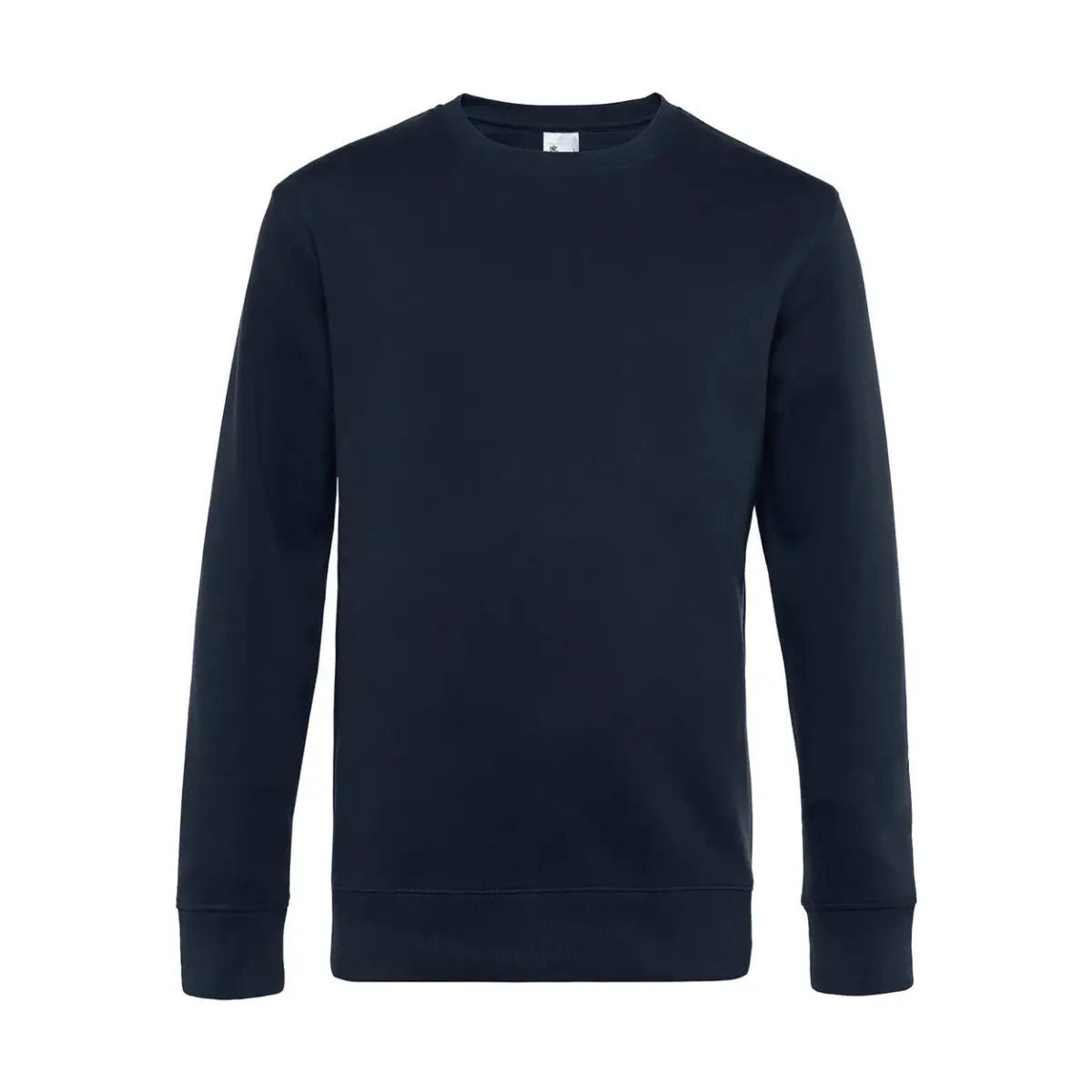 B&C KING Crew Neck_° Collegepusero - Sininen (Navy Blue) / XS - Yritystekstiilit