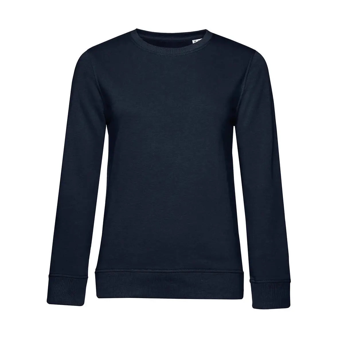 B&C Organic Inspire Crew Neck _° Naisten Collegepaita - Sininen (Navy Blue) / XS - Yritystekstiilit