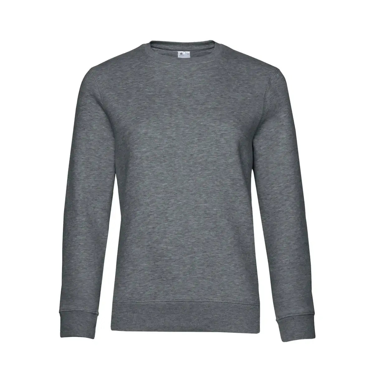 B&C QUEEN Crew Neck_° Collegepaita - Harmaa (Heather Mid Grey) / XS - Yritystekstiilit