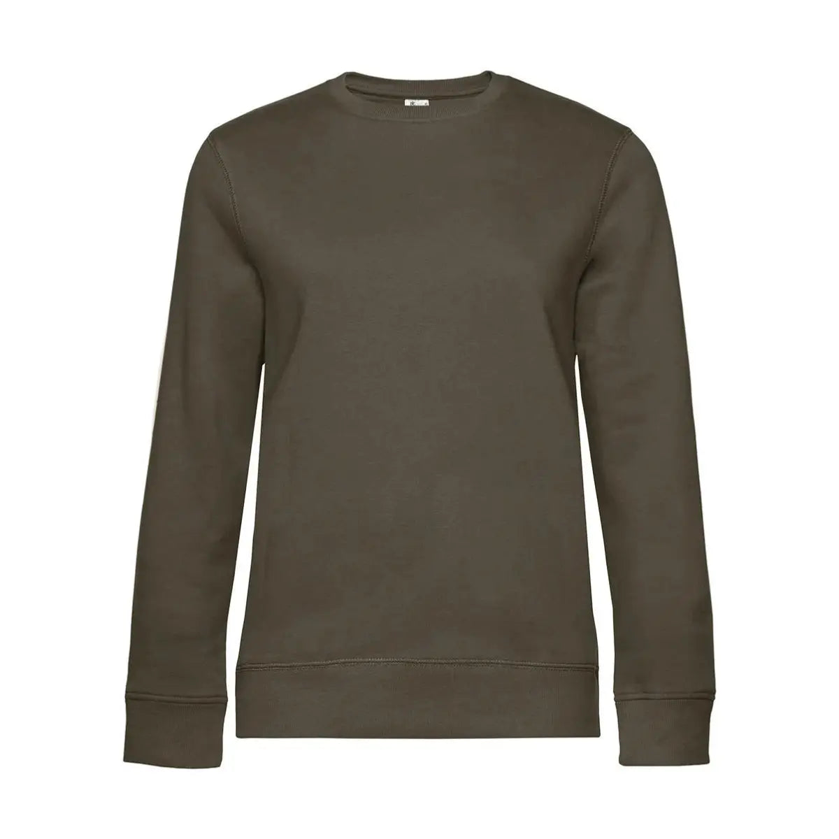 B&C QUEEN Crew Neck_° Collegepaita - Ruskea (Khaki) / XS - Yritystekstiilit