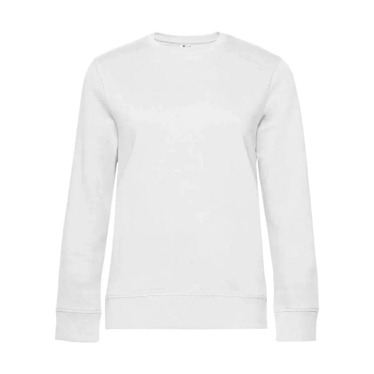 B&C QUEEN Crew Neck_° Collegepaita - Valkoinen / XS - Yritystekstiilit