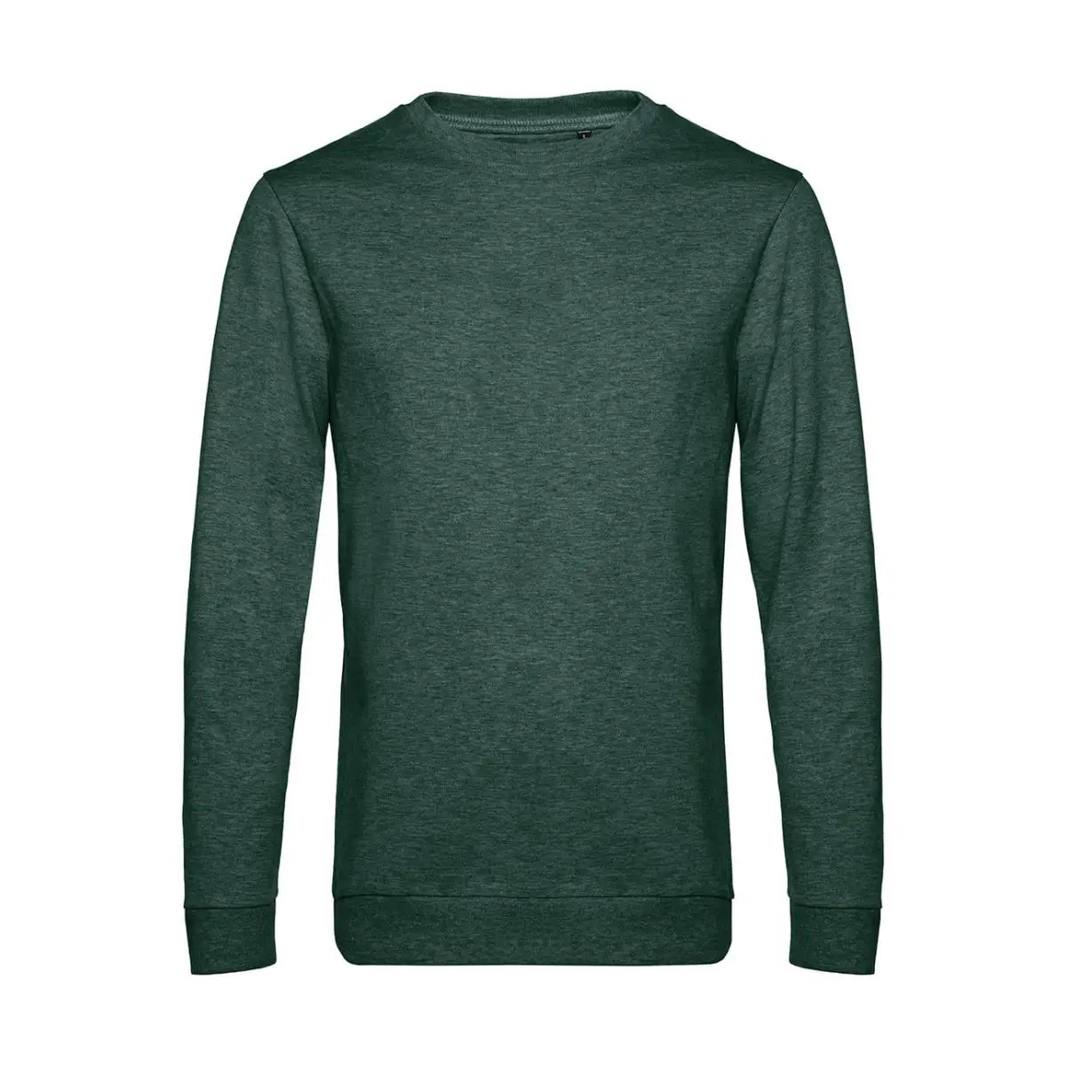 B&C #Set In French Terry College - Vihreä (Heather Dark Green) / XS - Yritystekstiilit