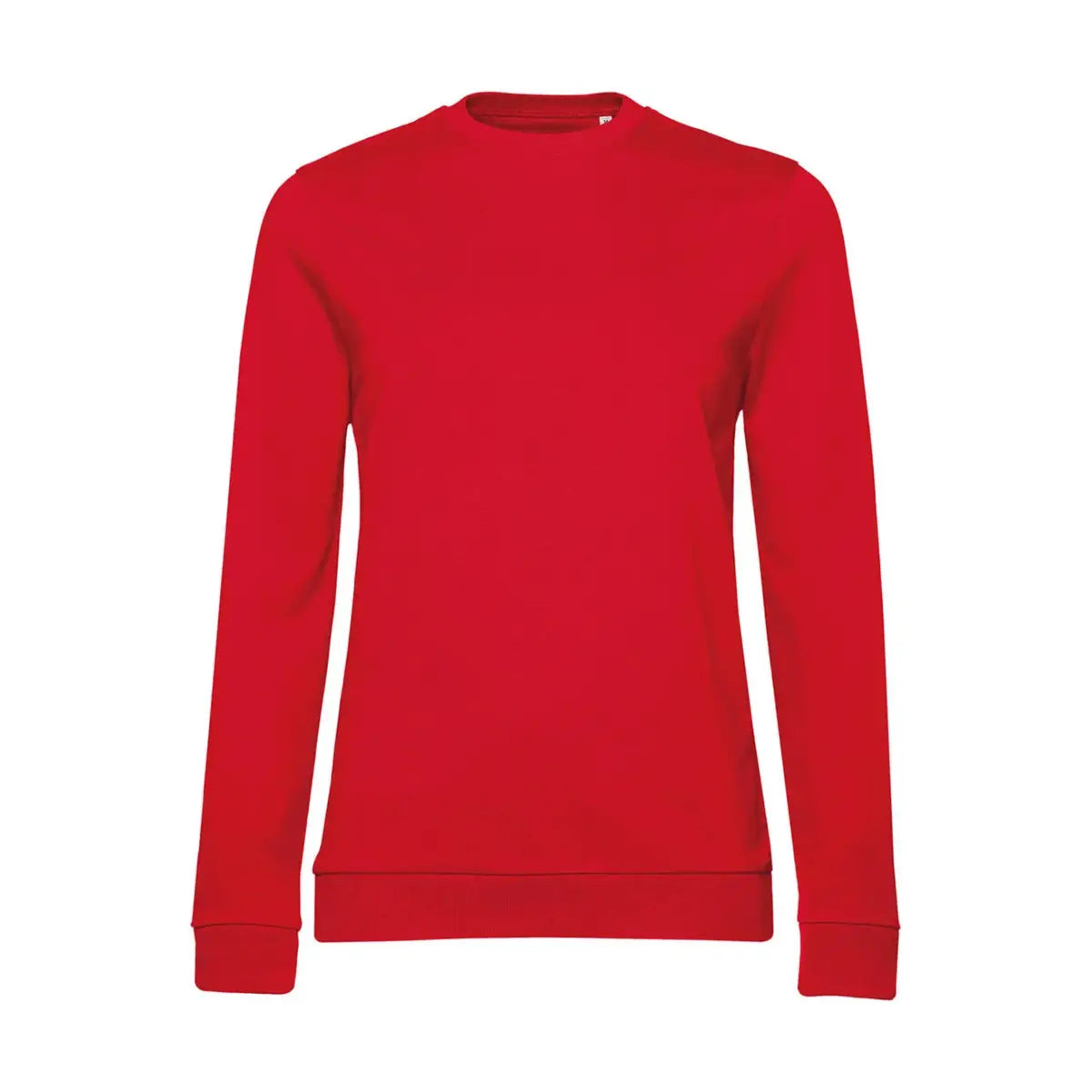 B&C #Set In French Terry Naisten College - Punainen / XS - Yritystekstiilit