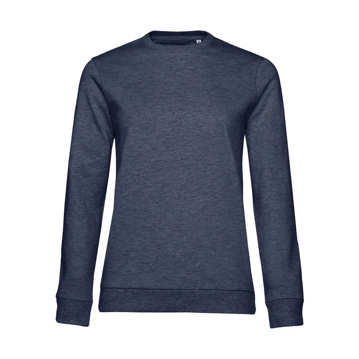 B&C #Set In French Terry Naisten College - Sininen (Heather Navy) / XS - Yritystekstiilit