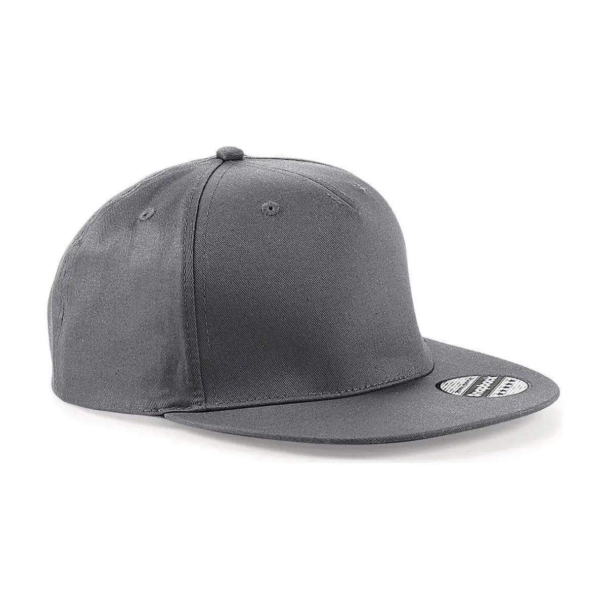 Beechfield 5 Paneeli B610 Lippalakki omalla painatuksella - Harmaa (Graphite) - Yritystekstiilit