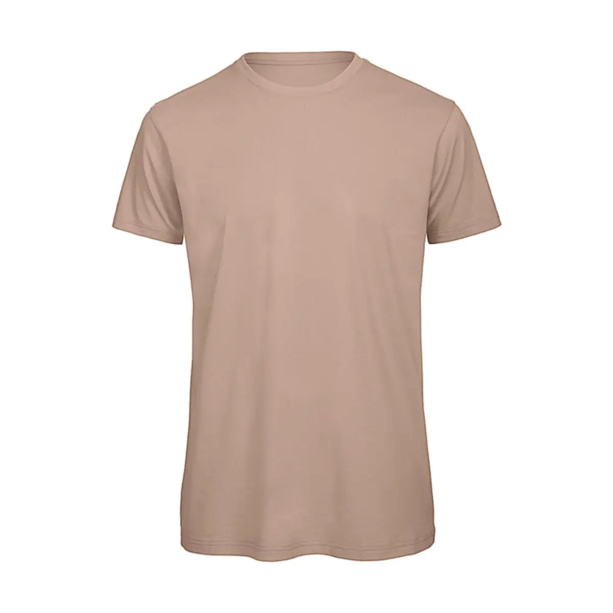Bella & Canvas Organic Inspire T/men T-Paita Orgaaninen Puuvilla - Punainen (Millenial Pink) / S - Yritystekstiilit