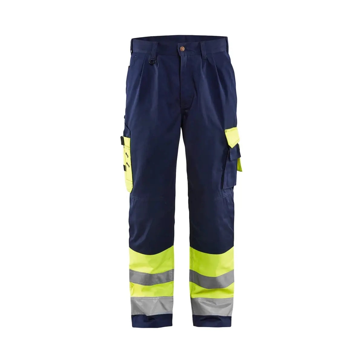 Blåkläder Highvis housut 15841860 - Huomiokeltainen/Mariininsininen / D120 - Työvaatteet