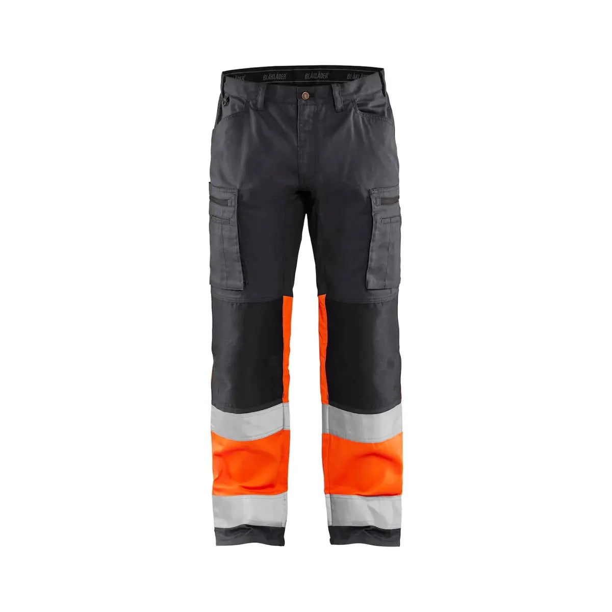 Blåkläder Highvis housut stretch 15511811 - Grafiitinharmaa/Huomiooranssi / C150 - Työvaatteet
