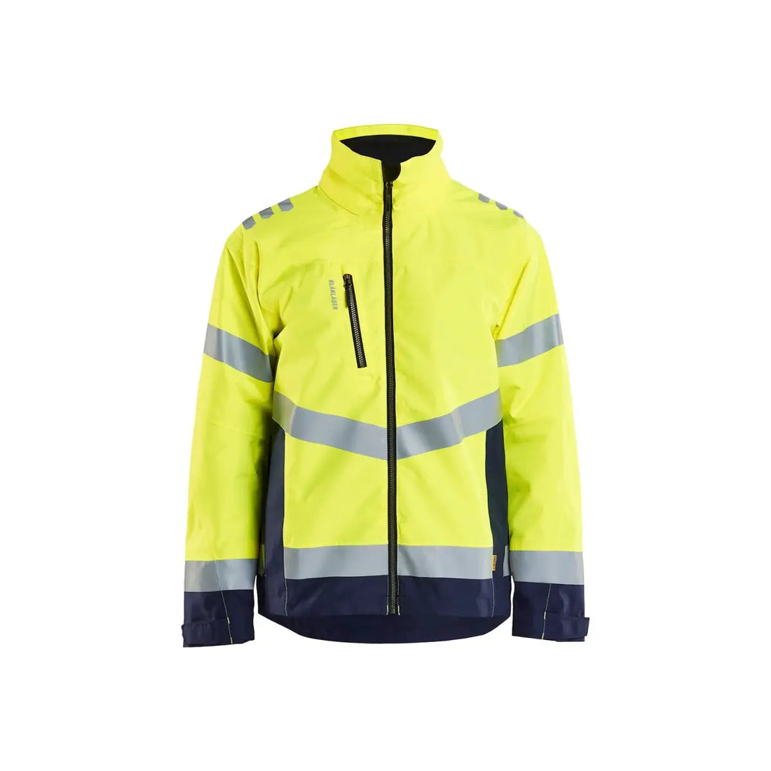 Blåkläder Highvis kuoritakki 47601977 - Huomiokeltainen/Mariininsininen / 4XL - Blåkläder työvaatteet