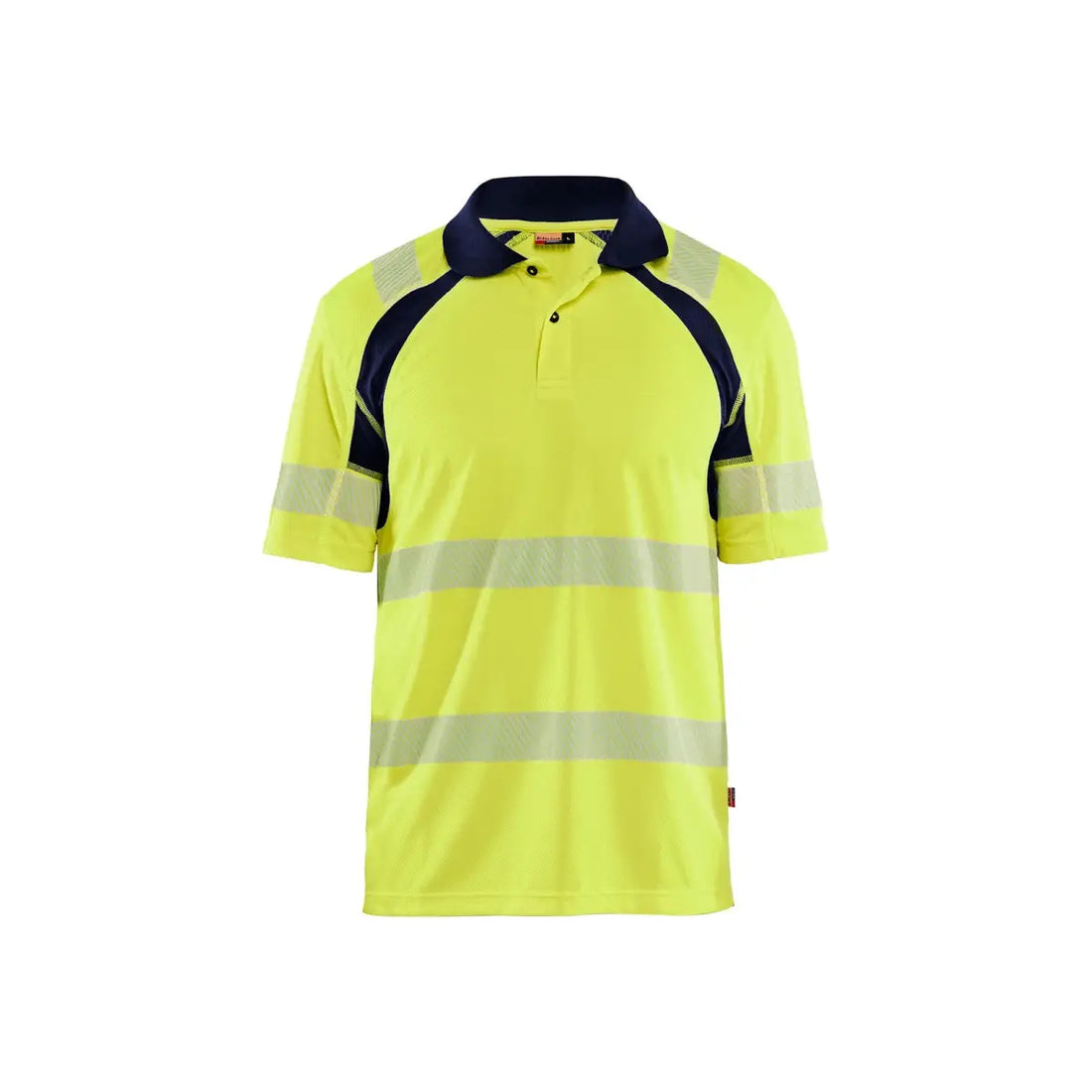 Blåkläder Highvis pikeepaita UV-suoja 35951013 - Huomiokeltainen/Mariininsininen / M - Blåkläder työvaatteet