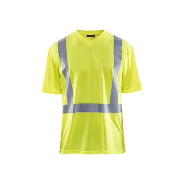 Blåkläder Highvis t-paita UV-suoja 33821011 - Huomiokeltainen / XS - Blåkläder työvaatteet