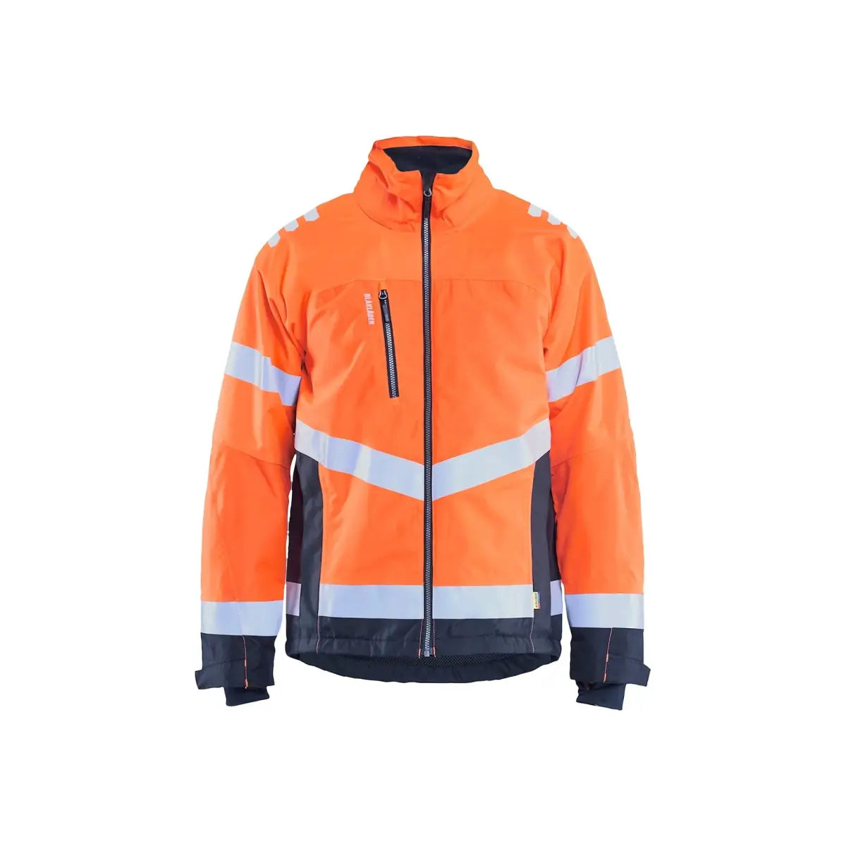 Blåkläder Highvis talvitakki kevyellä vuorella 47801977 - Huomio-oranssi/Mariininsininen / XXXL - Blåkläder työvaatteet