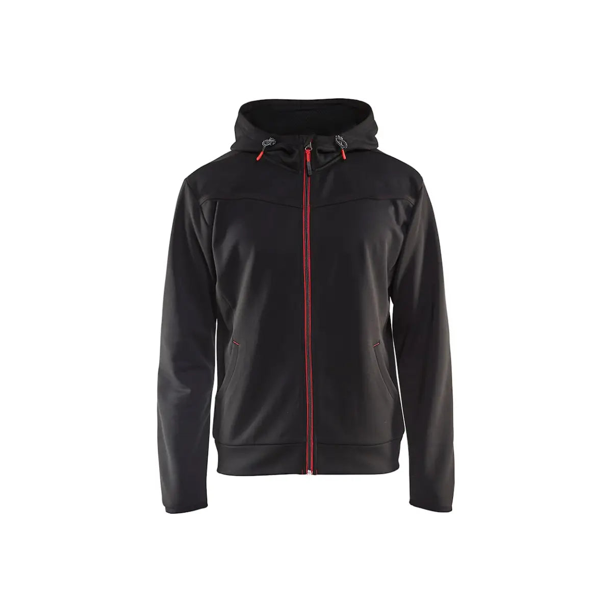 Blåkläder Huppari Vetoketjulla 33632526 - musta/punainen / 4XL - Työvaatteet