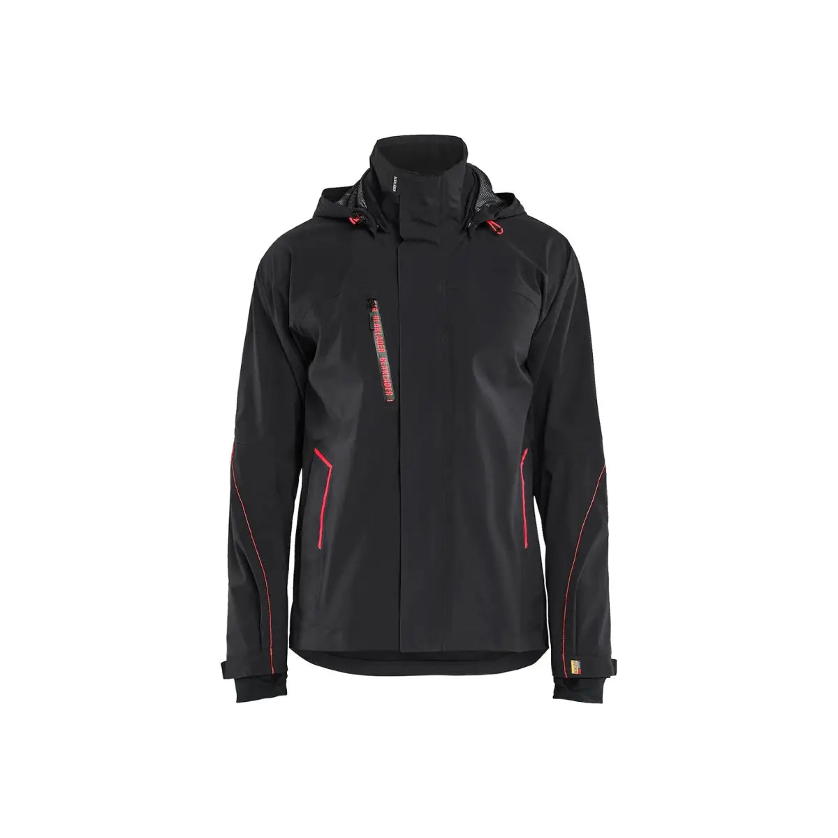 Blåkläder Kuoritakki stretch 44831917 - musta/punainen / XXL - Blåkläder työvaatteet