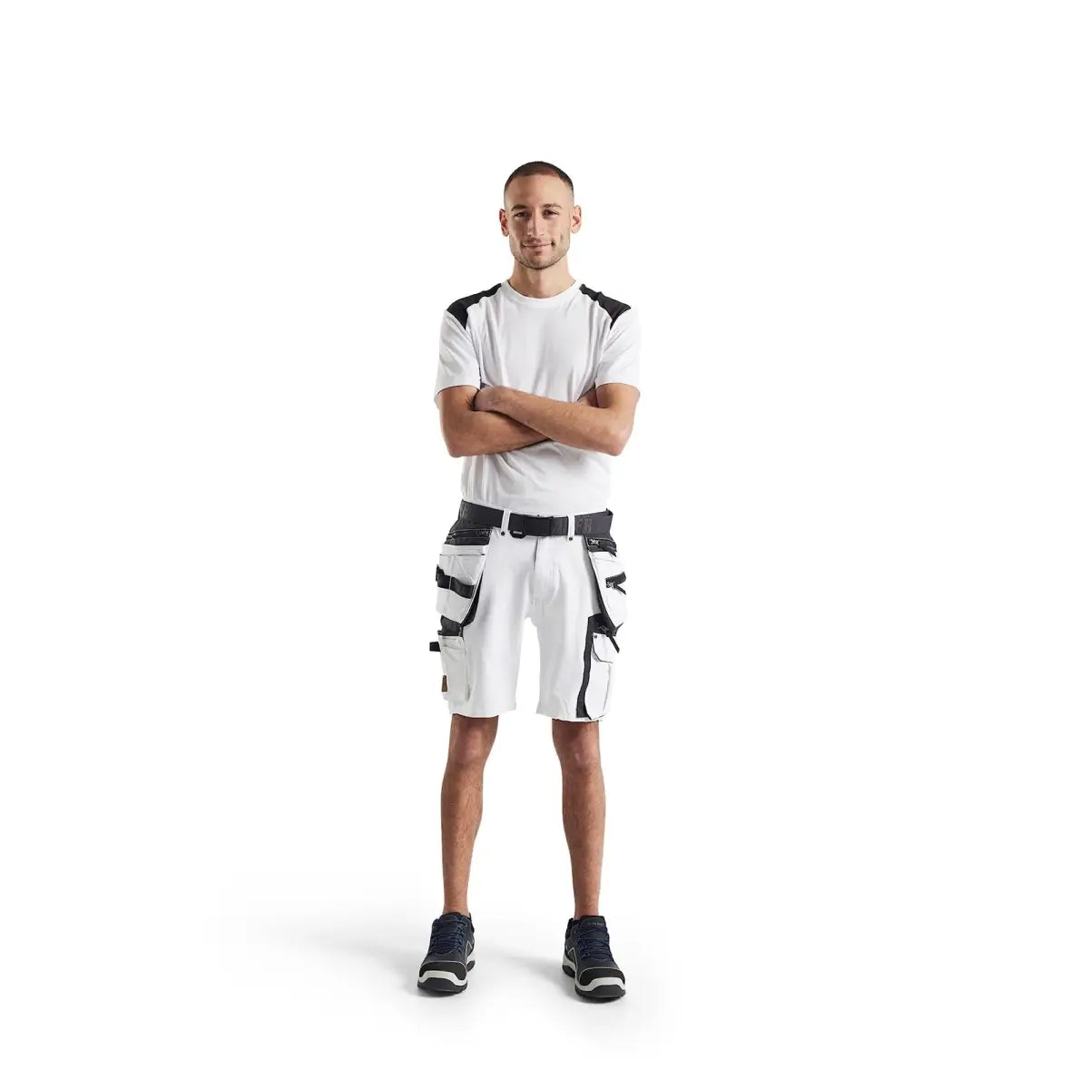 Blåkläder Maalarin riipputaskushortsit 4-way stretch 10881645 - Työvaatteet