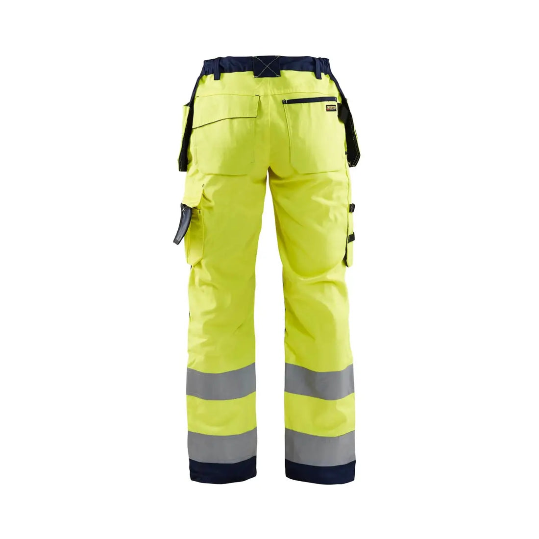 Blåkläder Naisten highvis riipputaskuhousut 71561811 - Huomiokeltainen/Mariininsininen / C40 - Blåkläder työvaatteet