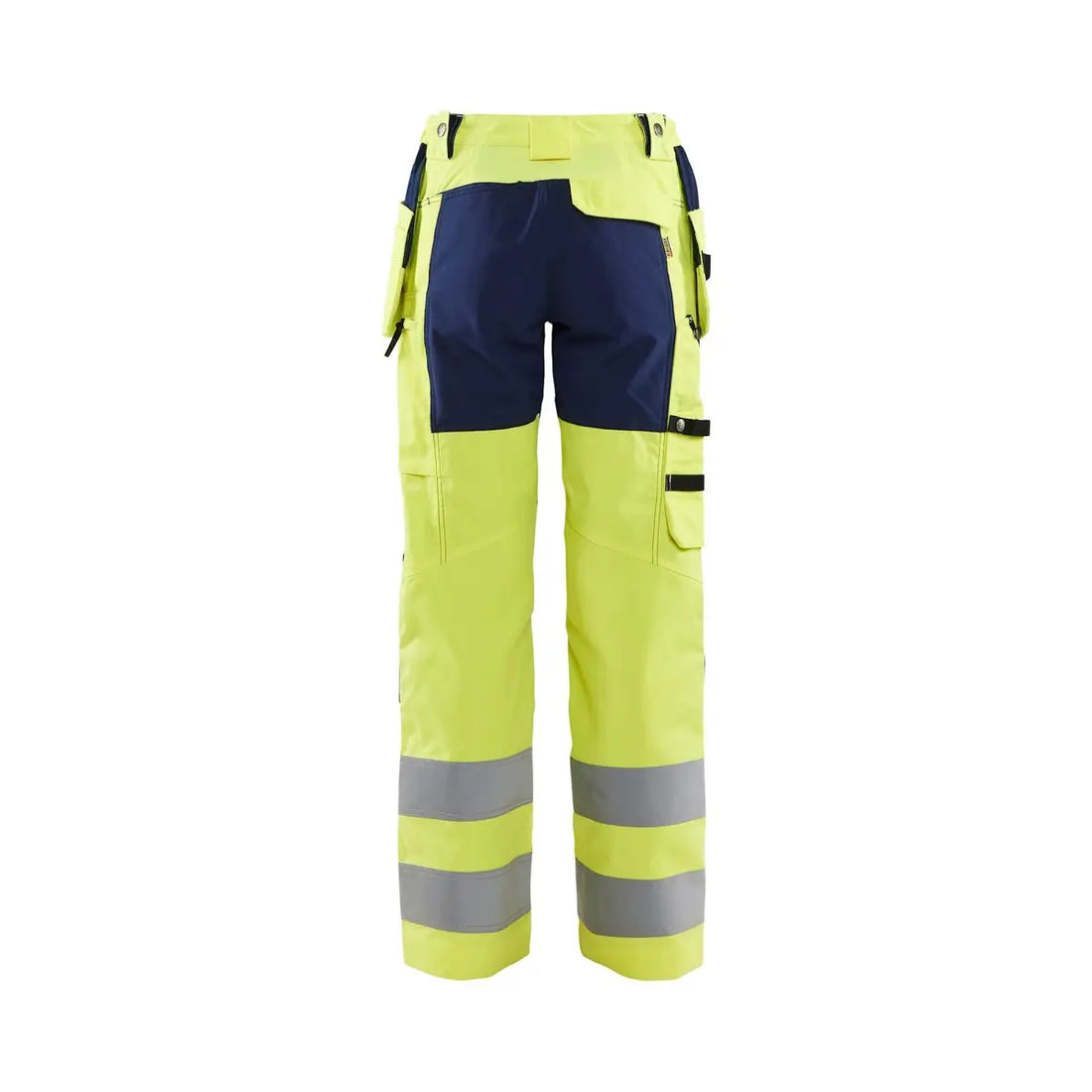 Blåkläder Naisten highvis riipputaskuhousut stretch 71631811 - Huomiokeltainen/Mariininsininen / C48 - Blåkläder
