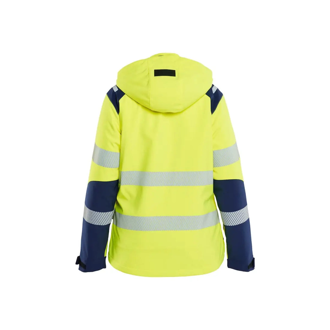 Blåkläder Naisten Highvis Softshell-takki kevyesti topattu 44012513 - Huomiokeltainen/Mariininsininen / XS - Blåkläder