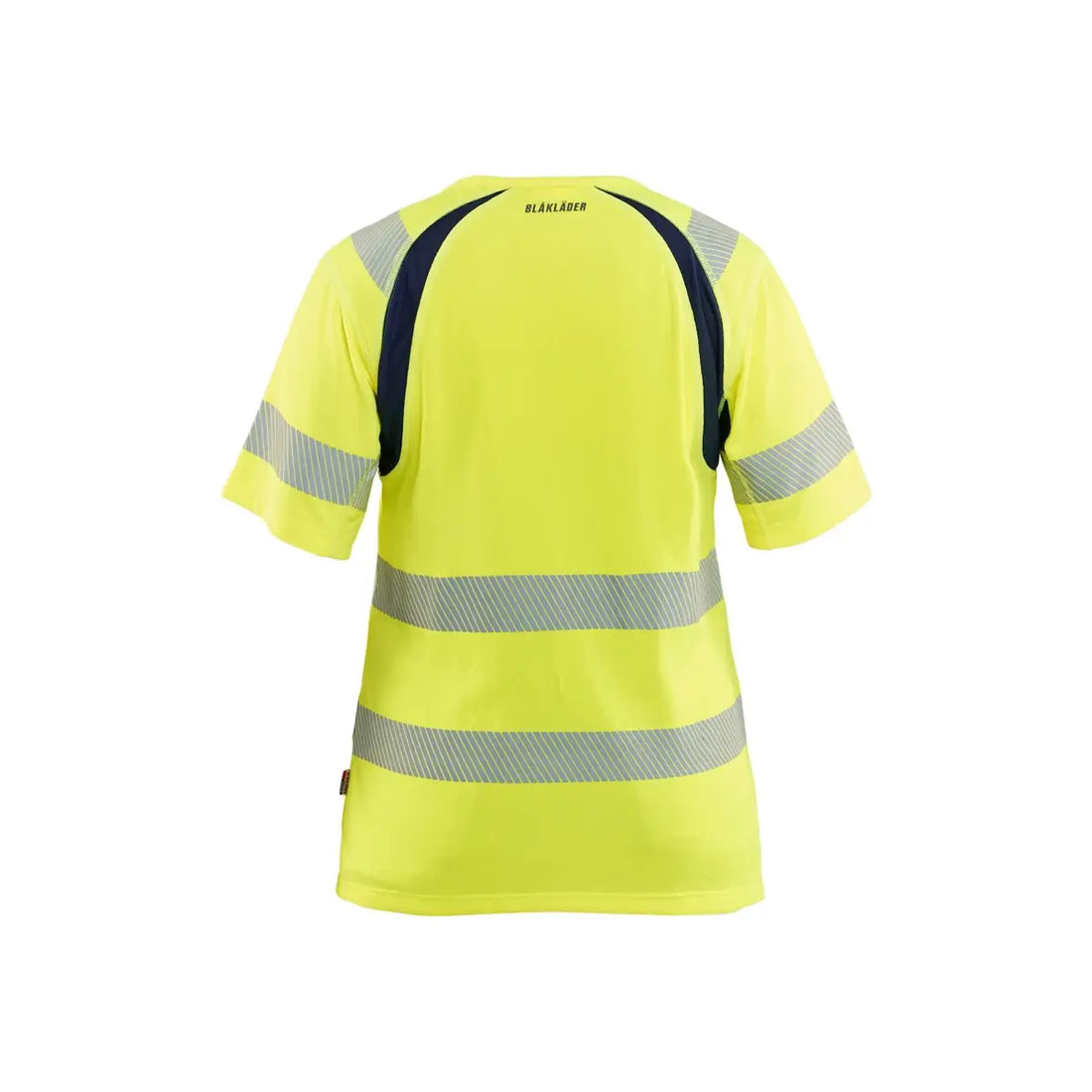 Blåkläder Naisten highvis t-paita 35032537 - Huomiokeltainen/Mariininsininen / XS - Blåkläder työvaatteet