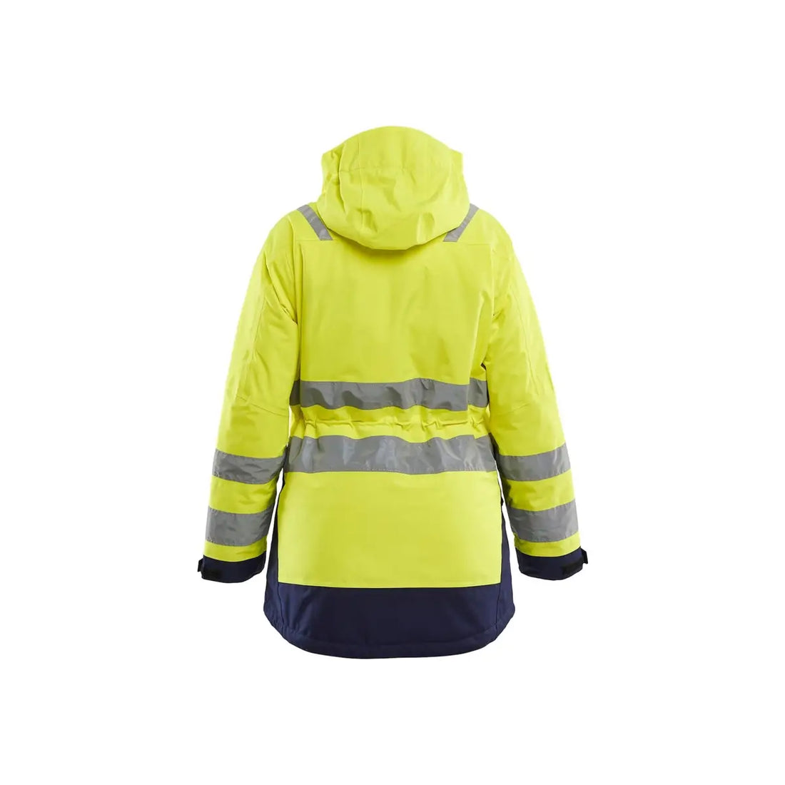 Blåkläder Naisten highvis talviparka 44721987 - Huomiokeltainen/Mariininsininen / XXL - Blåkläder työvaatteet