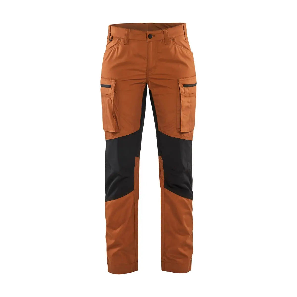 Blåkläder Naisten housut Stretch 71591845 - Ruosteenpunainen/Musta / C42 - Blåkläder työvaatteet