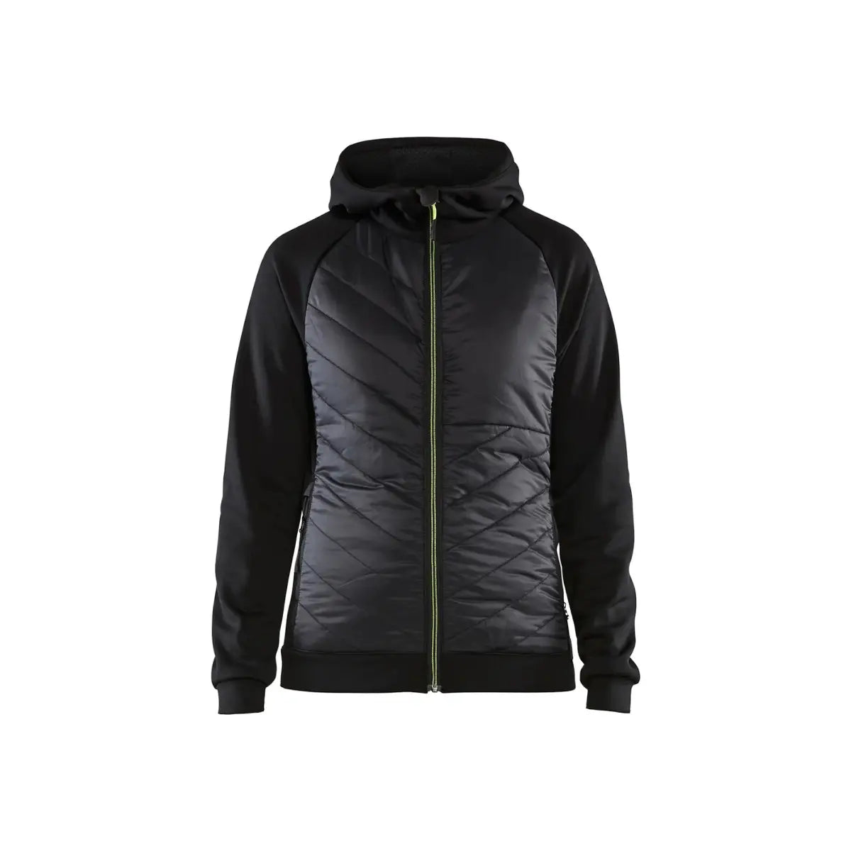 Blåkläder Naisten hybriditakki 34642526 - Musta/Huomiokeltainen / XXL - Blåkläder työvaatteet