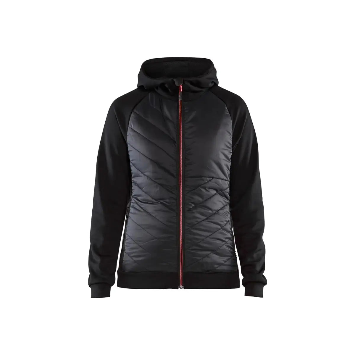 Blåkläder Naisten hybriditakki 34642526 - musta/punainen / XL - Blåkläder työvaatteet