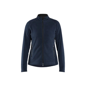 Blåkläder Naisten microfleece-takki 47221010 - Tumma Mariininsininen / S - Blåkläder työvaatteet