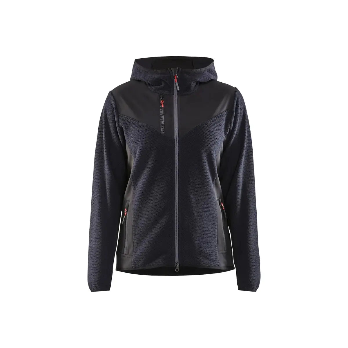 Blåkläder Naisten neulottu softshell-takki 59412536 - Tumma mariininsininen/Musta / XS - Blåkläder työvaatteet