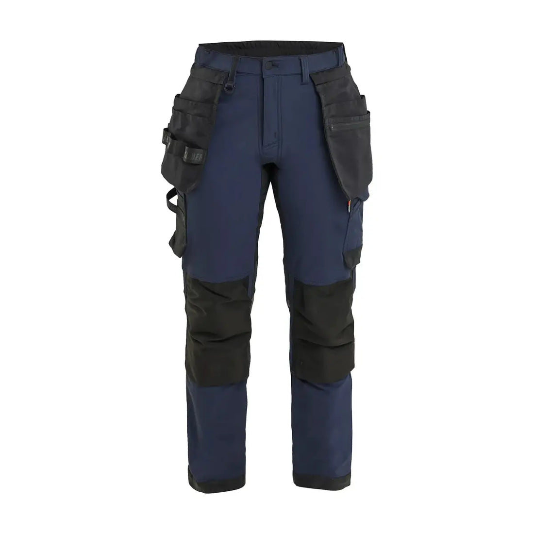 Blåkläder Naisten riipputaskuhousut 4-way stretch 71211645 - Tumma mariininsininen/Musta / C40 - Blåkläder työvaatteet