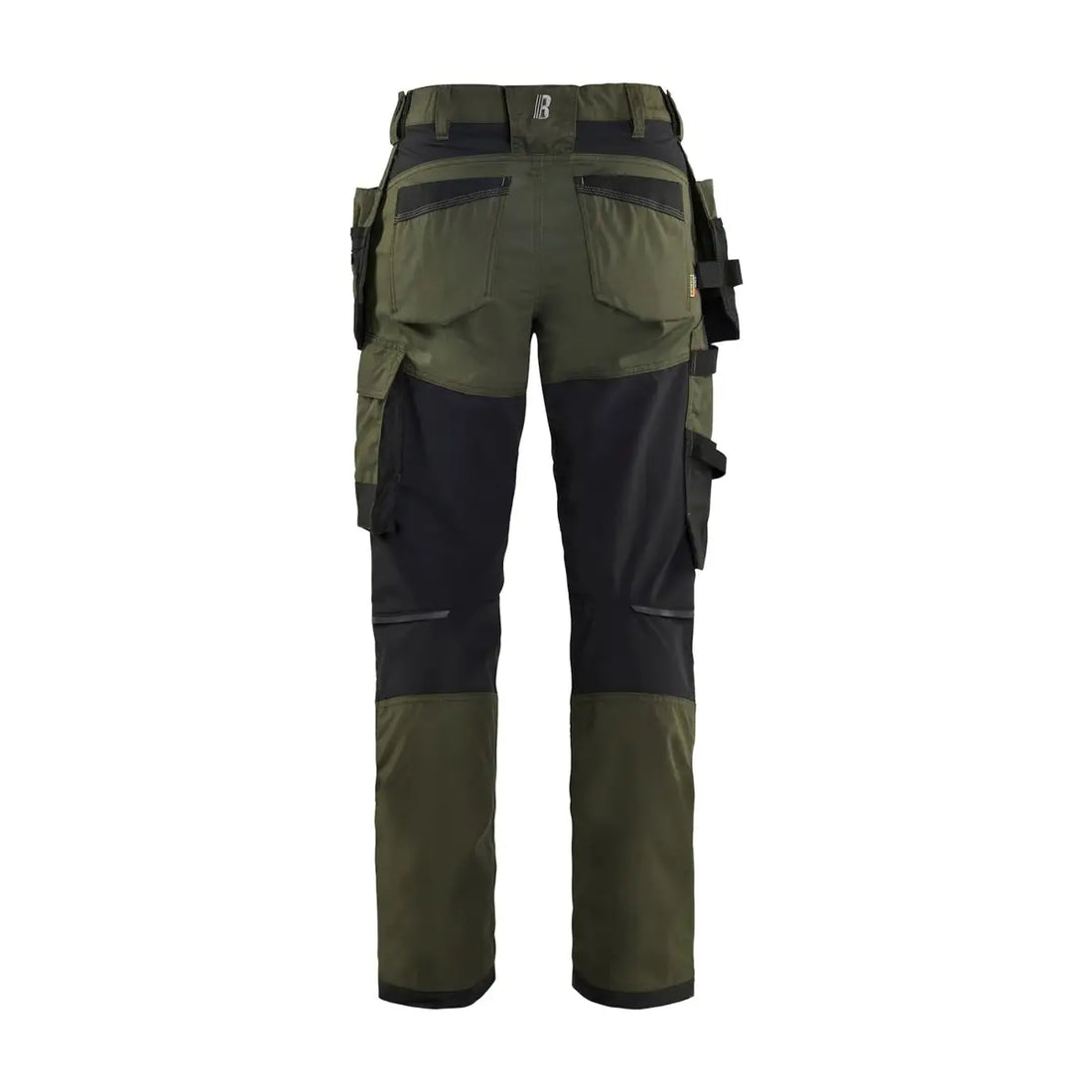 Blåkläder Naisten riipputaskuhousut stretch 71321832 - Metsänvihreä/Musta / C54 - Blåkläder työvaatteet