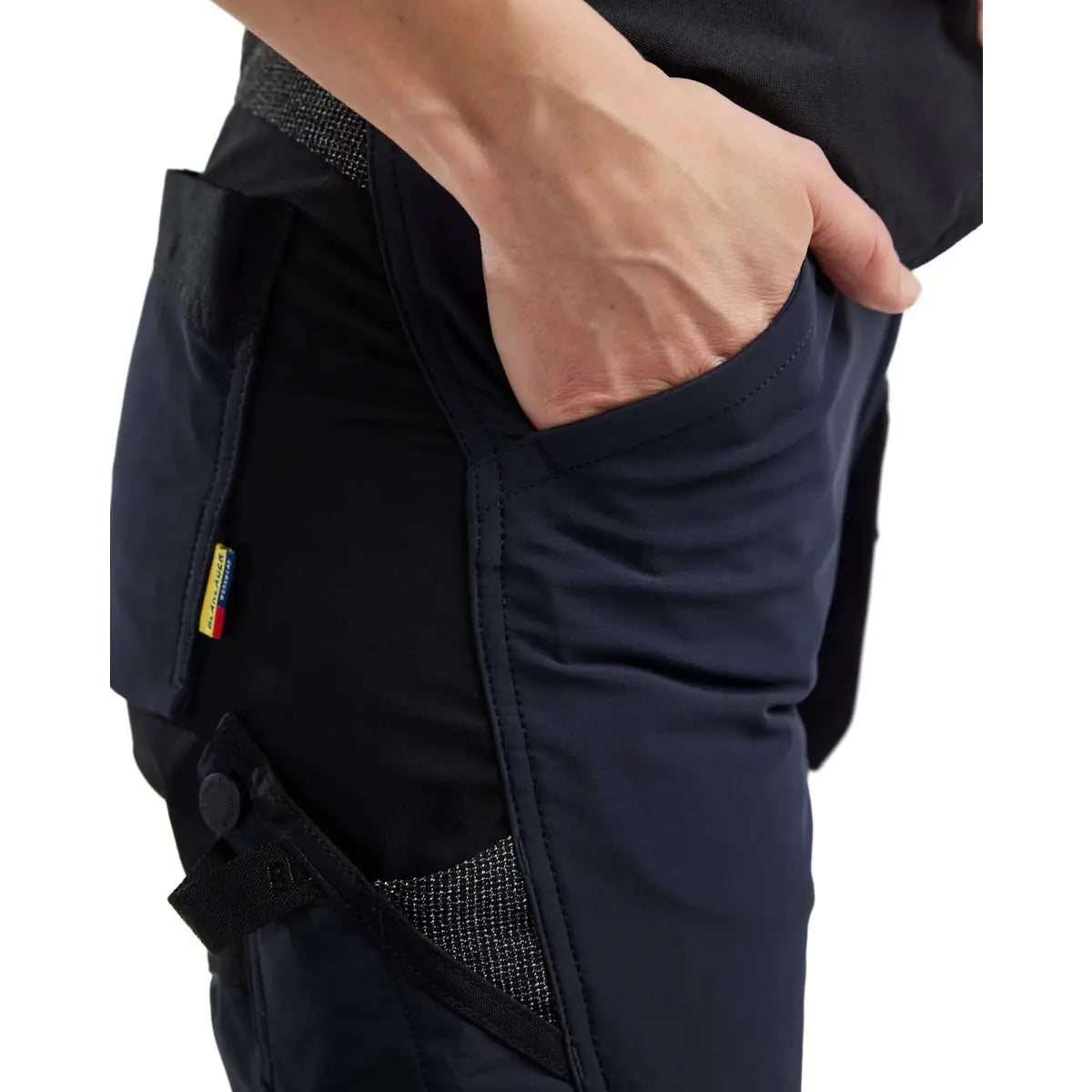 Blåkläder Naisten riipputaskushortsit 4-way stretch 71831645 - Blåkläder työvaatteet