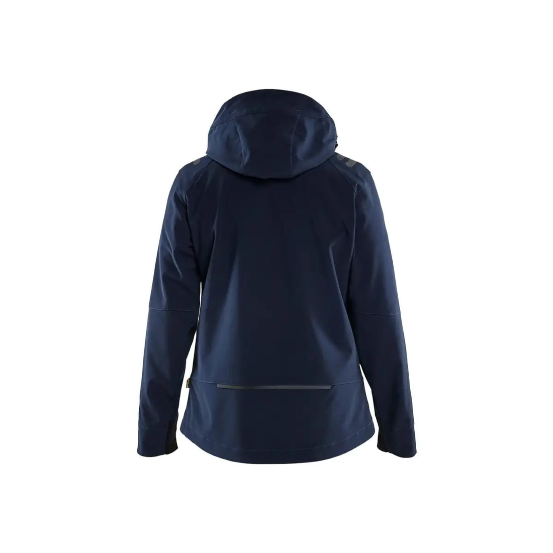 Blåkläder Naisten softshell-takki 47192513 - Tumma mariininsininen/Huomiokeltainen / XXL - Blåkläder työvaatteet