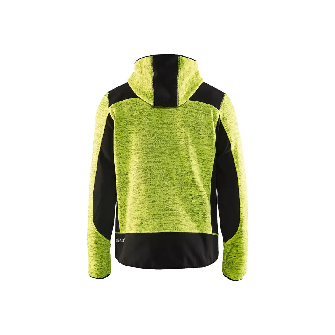 Blåkläder Neulottu softshell-takki 49302117 - Huomiokeltainen/Musta / L - Blåkläder työvaatteet