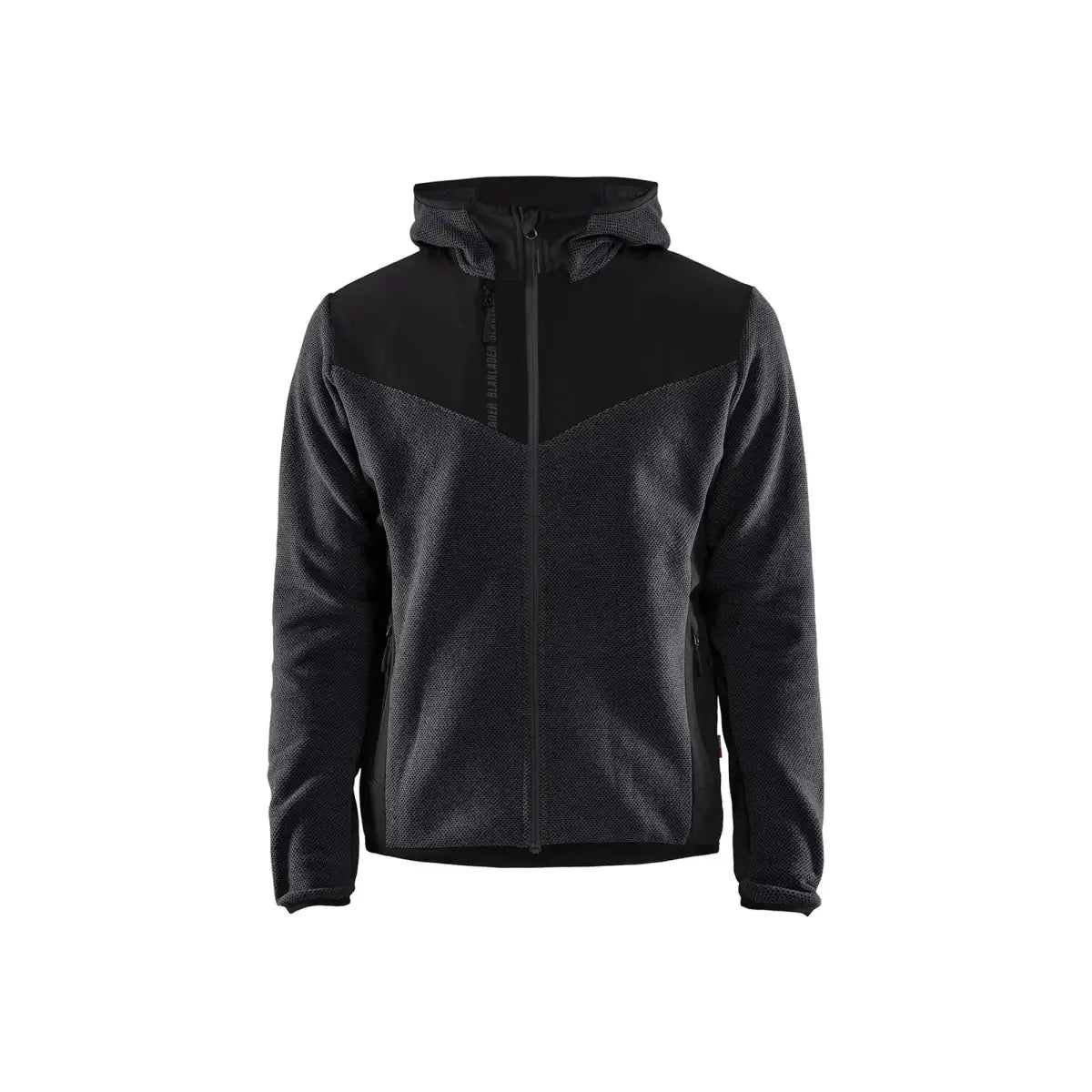 Blåkläder Neulottu Softshell-takki 59402536 - Tummanharmaa/Musta / 4XL - Blåkläder työvaatteet