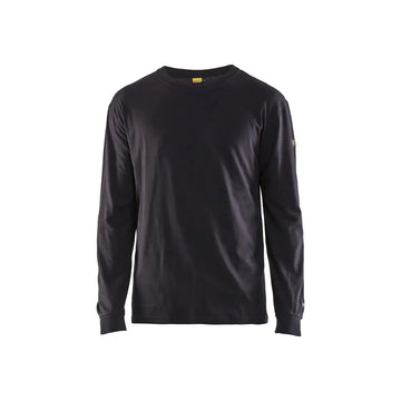 Blåkläder Palosuojattu pitkähihainen t-paita 34831737 - Mariininsininen / 4XL - Blåkläder työvaatteet