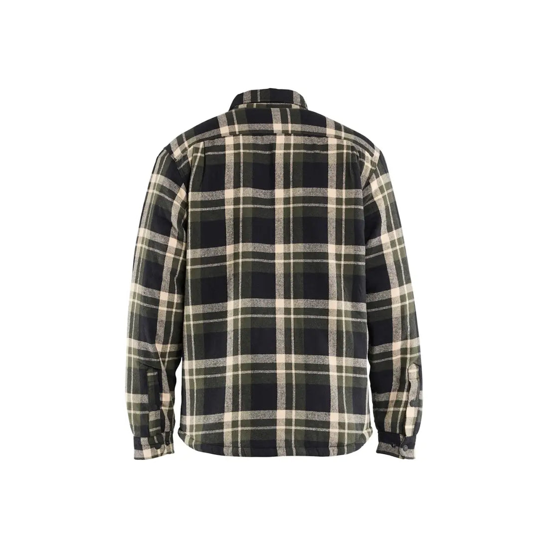 Blåkläder Pilé-vuorattu flanellipaita 47041168 - Metsänvihreä/Musta / M - Blåkläder työvaatteet