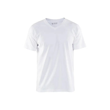 Blåkläder T-paita v-kaulus 33601029 - Valkoinen / 4XL - Blåkläder työvaatteet