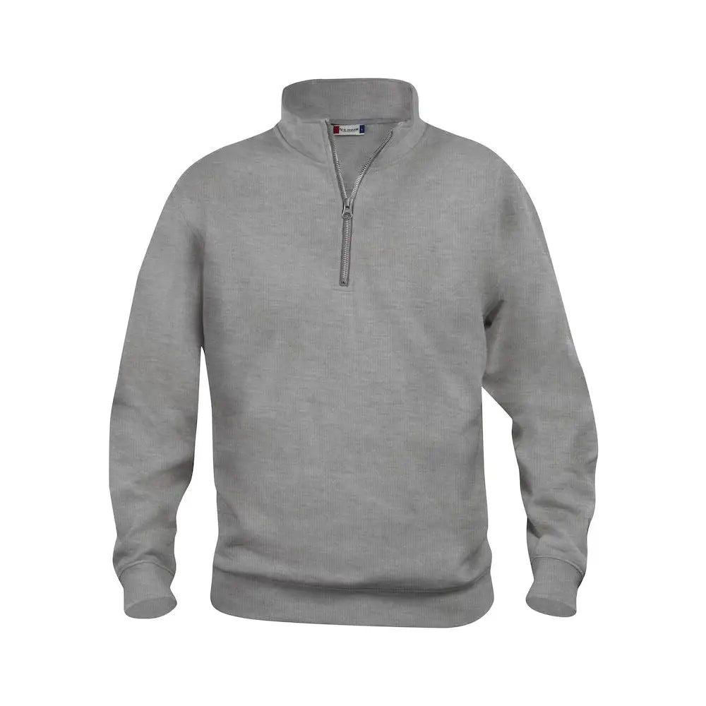 Clique Basic Collegepaita - Harmaa (Heather Grey) / 4XL - Yritystekstiilit