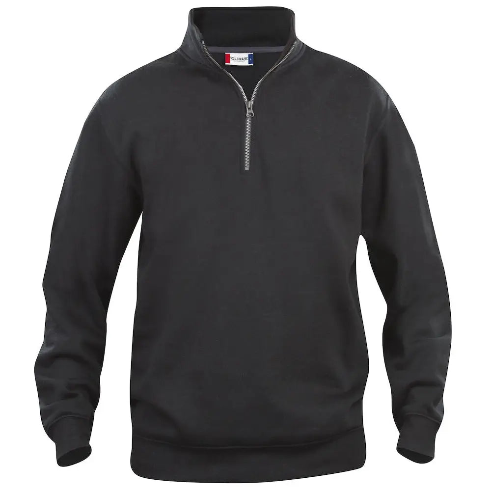 Clique Basic Collegepaita - Musta / 4XL - Yritystekstiilit