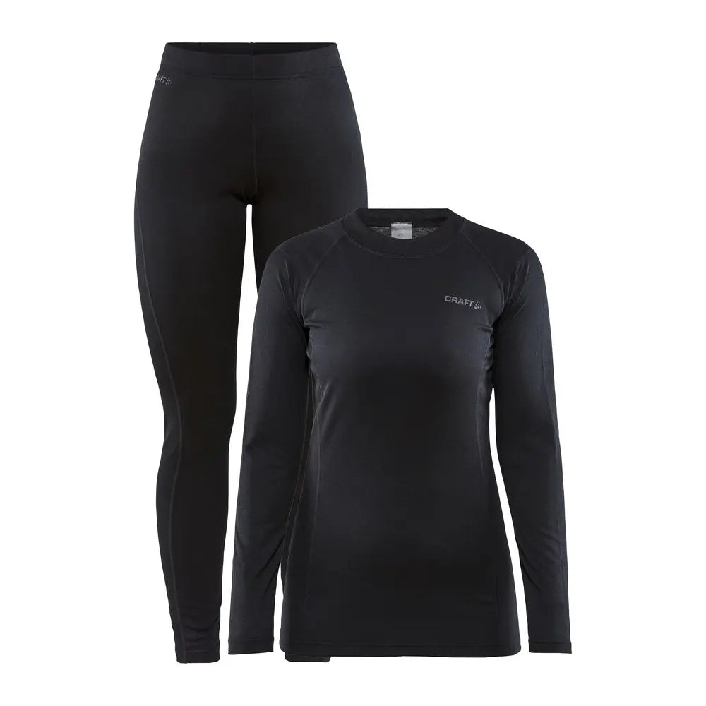 Craft CORE Warm Baselayer Set W - Musta / XS - Työvaatteet