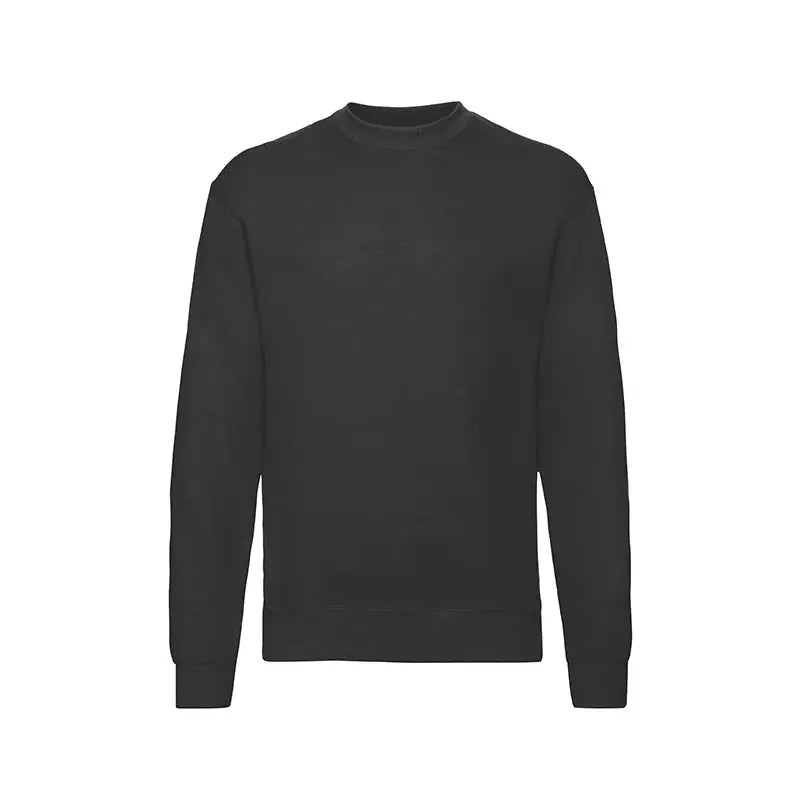 Fruit of the Loom Classic College - Musta / S - Yritystekstiilit