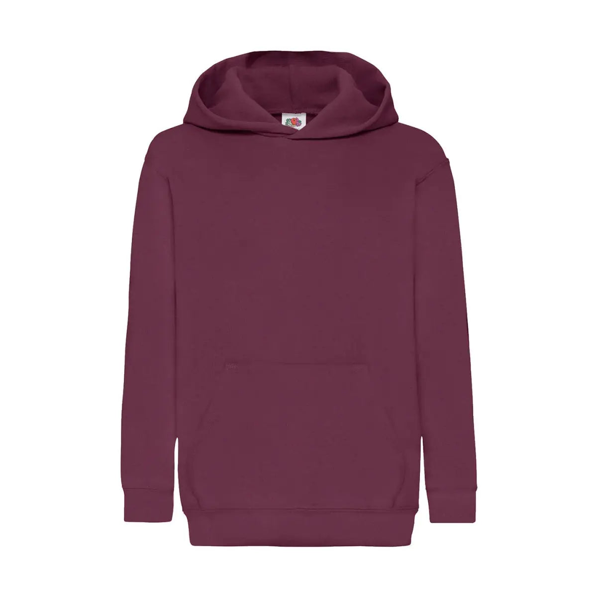 Fruit of the Loom Lasten Huppari - Punainen (Burgundy) / 116 (5-6) - Hupparit