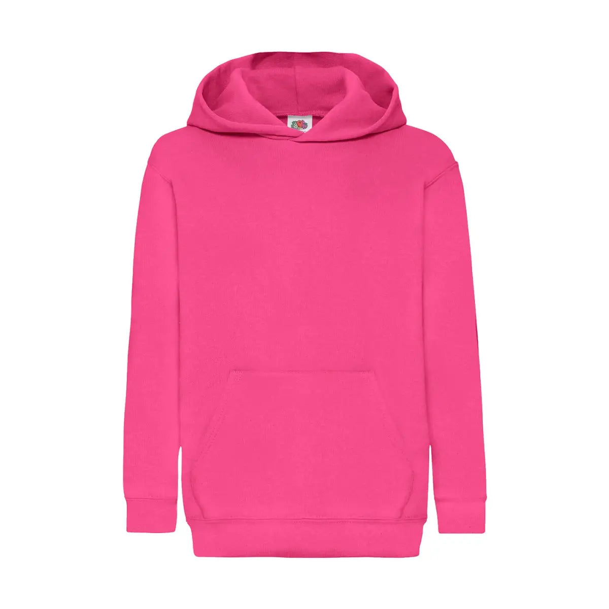 Fruit of the Loom Lasten Huppari - Punainen (Fuchsia) / 116 (5-6) - Hupparit