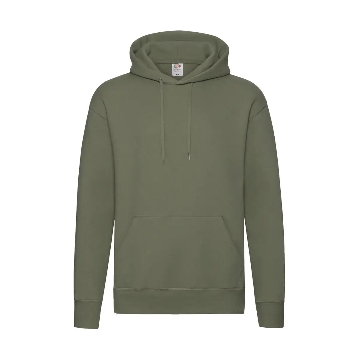 Fruit of the Loom Premium Huppari - Vihreä (Classic Olive) / S - Hupparit