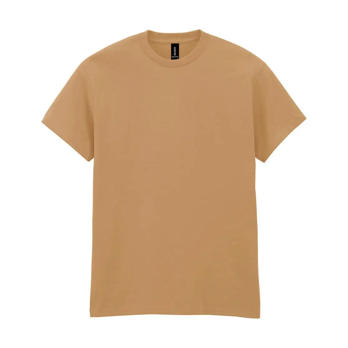 Gildan Heavy Cotton Puuvillainen T-Paita - Keltainen (Old Gold) / S - Työpaidat